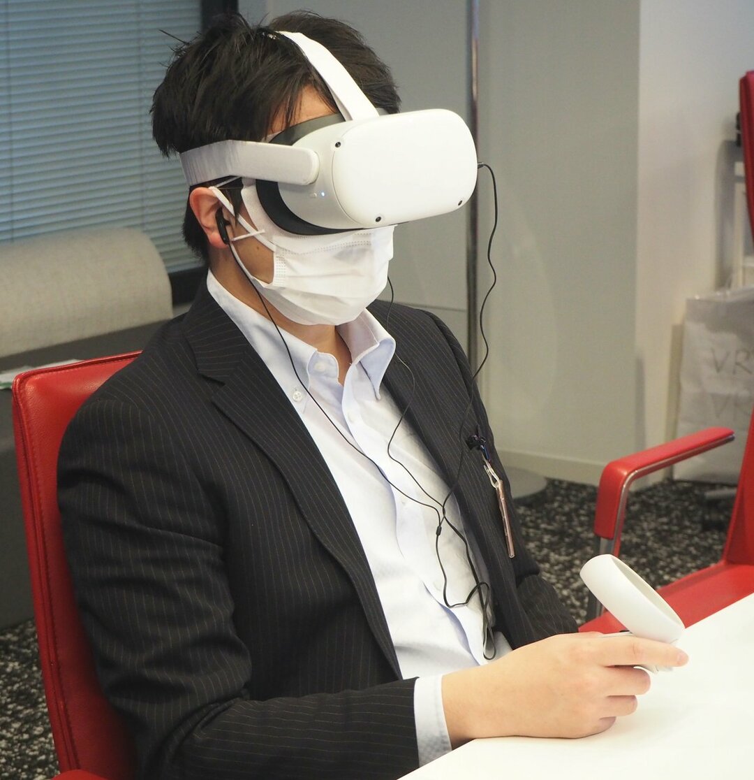 研修を受ける田上