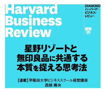 星野リゾートと無印良品に共通する本質を捉える思考法