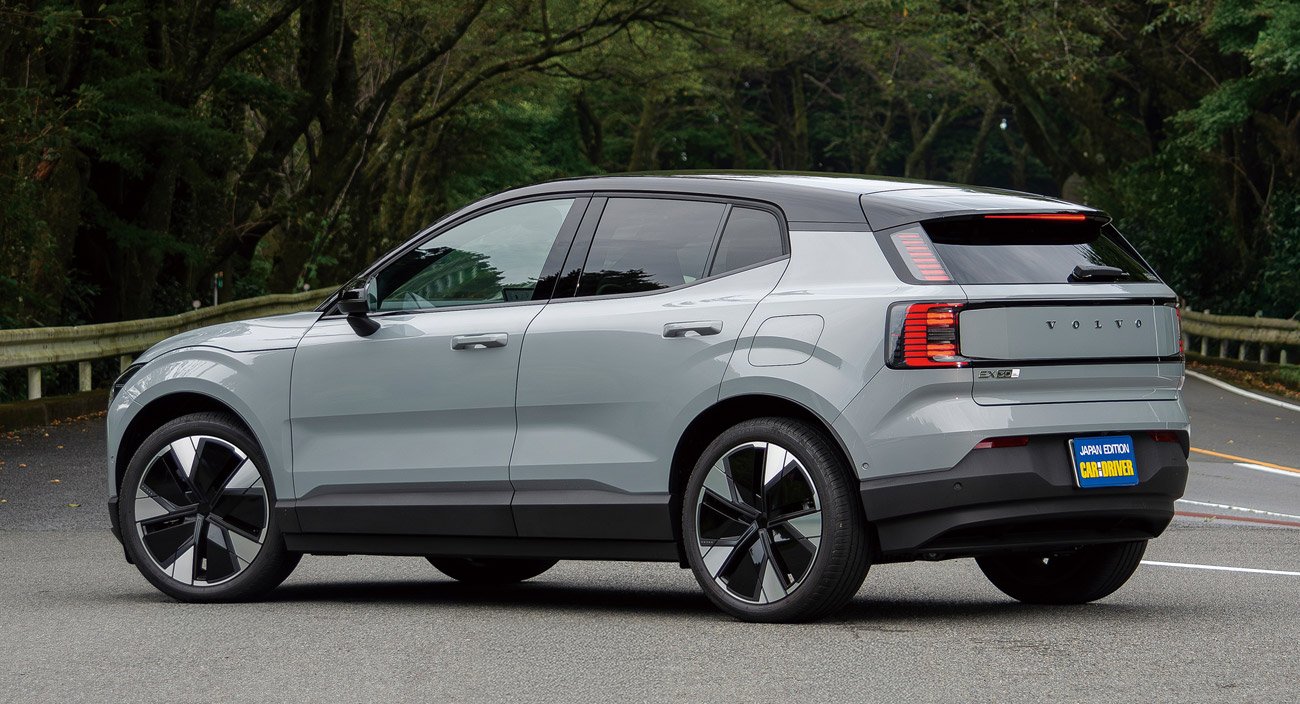 ボルボEX30ウルトラ・ツインモーター・パフォーマンスリアビュー