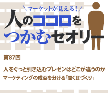 人をぐっと引き込むプレゼンはどこが違うのか
