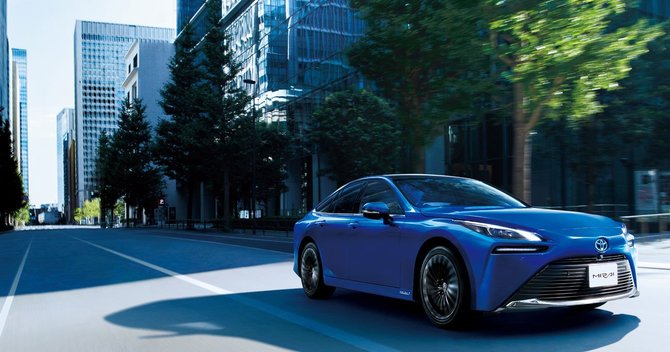 トヨタの第2世代モデルの「MIRAI(ミライ)」