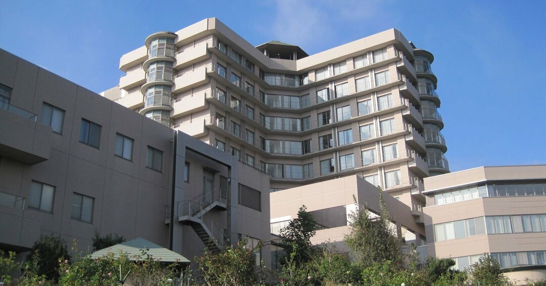 静岡がんセンターの外観