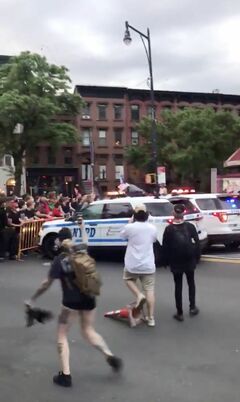 全米デモの鎮圧、試される警察の手腕