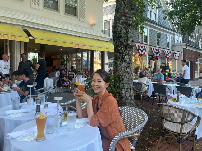 ニューヨーク写真（10）大木カフェ