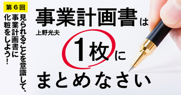 見られることを意識して、事業計画書に化粧をしよう!