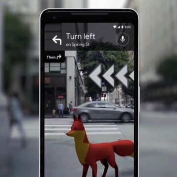 Google MapにAR機能が近日登場か スマホごしに行き先を表示