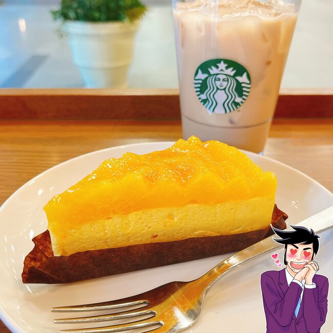 「激烈においしい」「リピ決定！」スターバックスの“芸術品みたいなスイーツ”ひと口の幸福感がスゴいんです！「また食べたくなって買っちゃった」