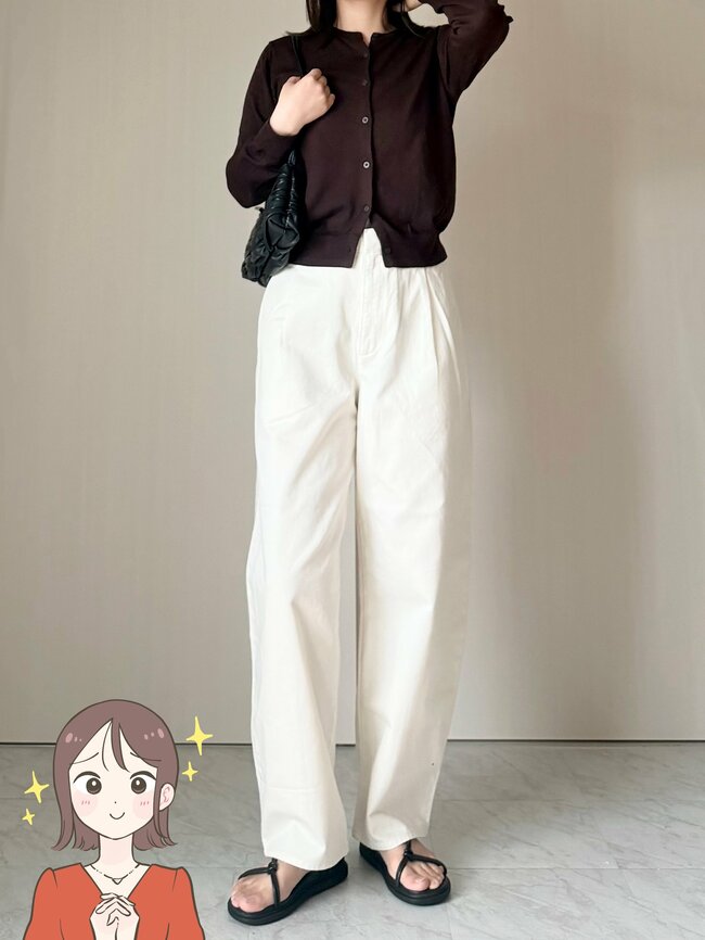 「通年はきたいです！」「体型カバーも◎」ユニクロの“着回しワイドパンツ”きれいめにもカジュアルにも使えて万能です！「春から夏にかけての必須アイテム」
