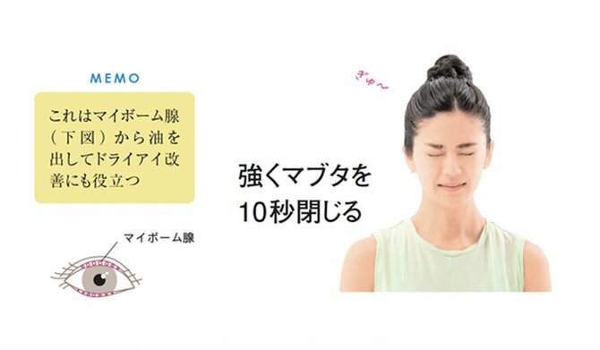 【整体プロが指南】歳を重ねて「目が小さくなる人」「ならない人」の違いとは？重たいまぶたもスッキリ「2つの習慣」