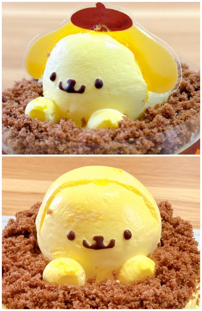 【コージーコーナー】可愛すぎて食べるのがもったいない!ポムポムプリンがドーンとのった“激かわケーキ”見てるだけで癒やされる!「優しいお味でおいしい」「ペロッといけちゃう」《実食レビュー》