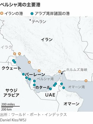 図・ペルシャ湾の主要港