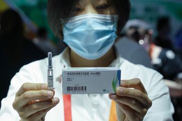 中国、コロナワクチン候補を数十万人に投与