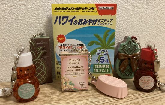 ハワイのおみやげミニチュアコレクション