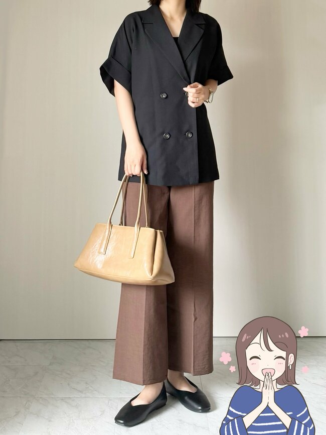 【しまむら】体型カバーの天才！1639円の「ひんやりワイドパンツ」手持ちのトップスに合わせやすい《購入レビュー》