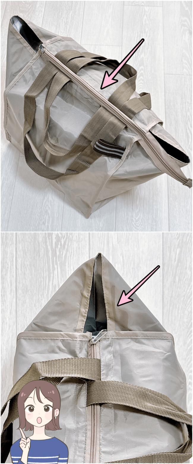 「イロチで購入しました」「必ず持ち歩いています」3COINSの“大容量エコバッグ”まとめ買いで大助かりなんです!「こういうのを待ってました!」