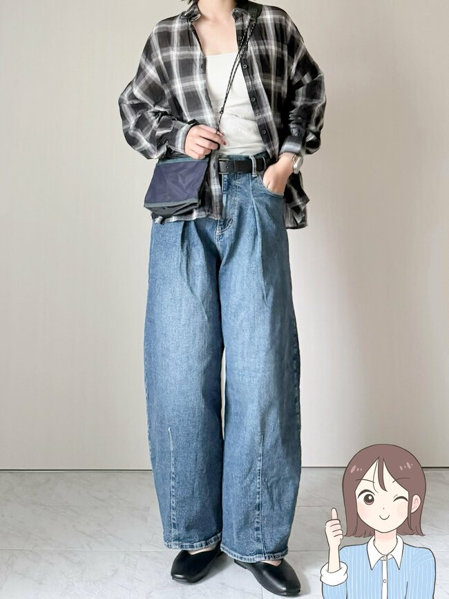 ぽわんとしたフォルムが可愛い！しまむらの「楽ちん美脚パンツ」好きすぎて毎日はきたくなる！《購入レビュー》