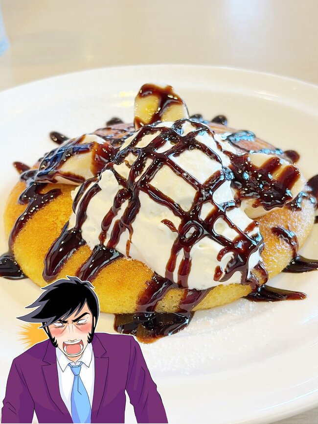 「このパンケーキだけを食べにきた」ガストの“クリーム山盛りスイーツ”幸福感がえげつない！「美味しすぎて意味わかんなかった」
