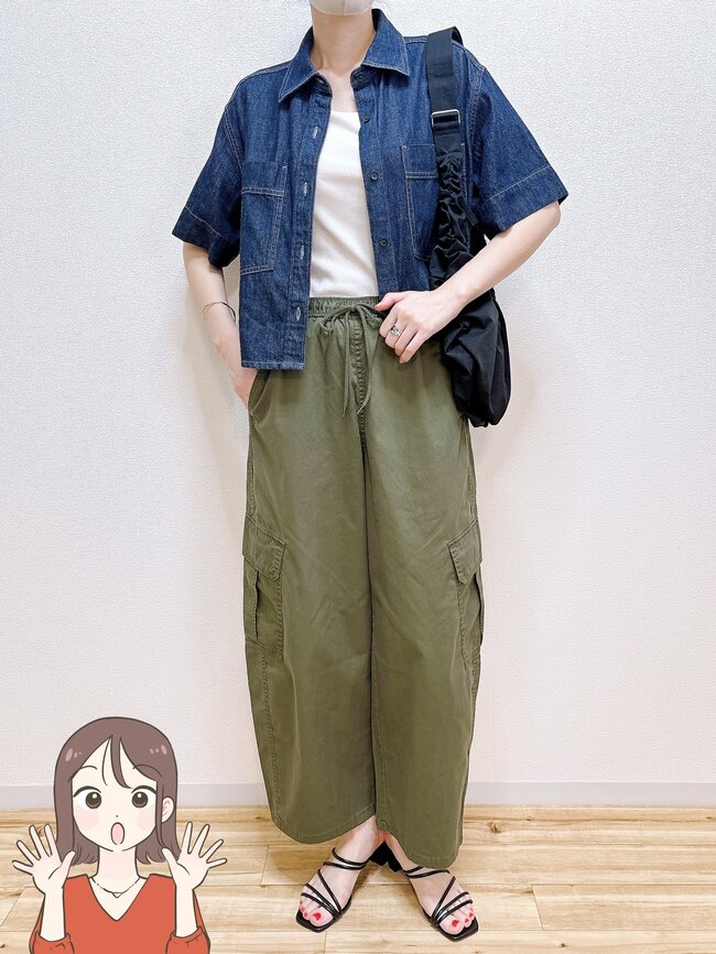 「全色買いました」「完全一目惚れ」GUの“楽ちんワイドパンツ”ポケットたくさんで快適すぎる！「動きやすいし使い勝手も良い」