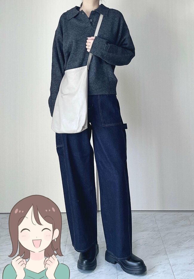 上半身をまるっとカバーしてくれる!GUの“ふんわりニット”ゆるっとしたシルエットが可愛い!「肌触りが気持ち良い!」「別カラーも欲しい」