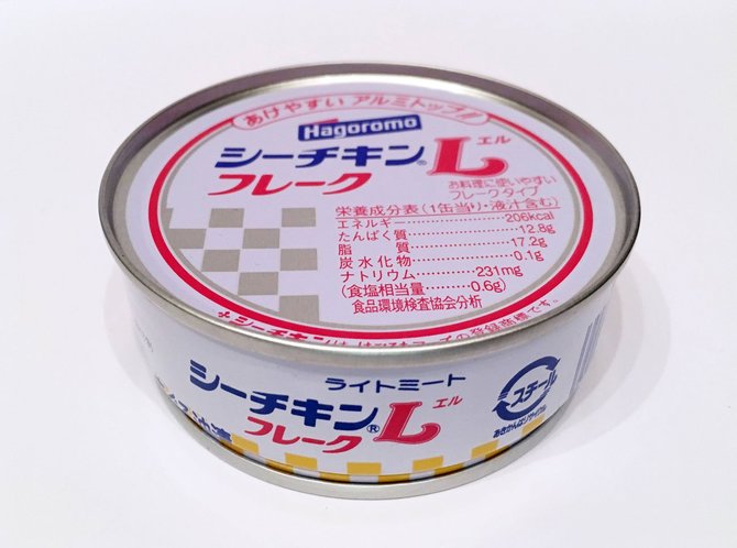 シーチキンの缶詰外観
