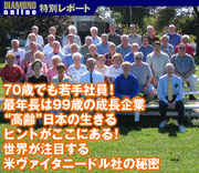 70歳でも若手社員！最年長は99歳の成長企業“高齢”日本の生きるヒントがここにある！世界が注目する米ヴァイタニードル社の秘密