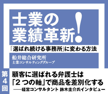 顧客に選ばれる弁護士は「2つの軸」で商品を差別化する