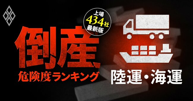 2025年「倒産ドミノ」勃発!?倒産危険度ランキング【上場434社・最新版】＃14