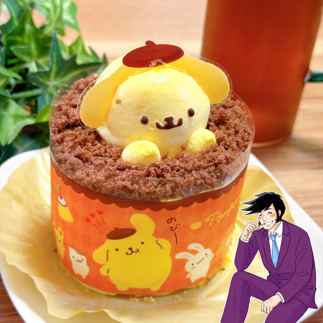 【コージーコーナー】可愛すぎて食べるのがもったいない!ポムポムプリンがドーンとのった“激かわケーキ”見てるだけで癒やされる!「優しいお味でおいしい」「ペロッといけちゃう」《実食レビュー》