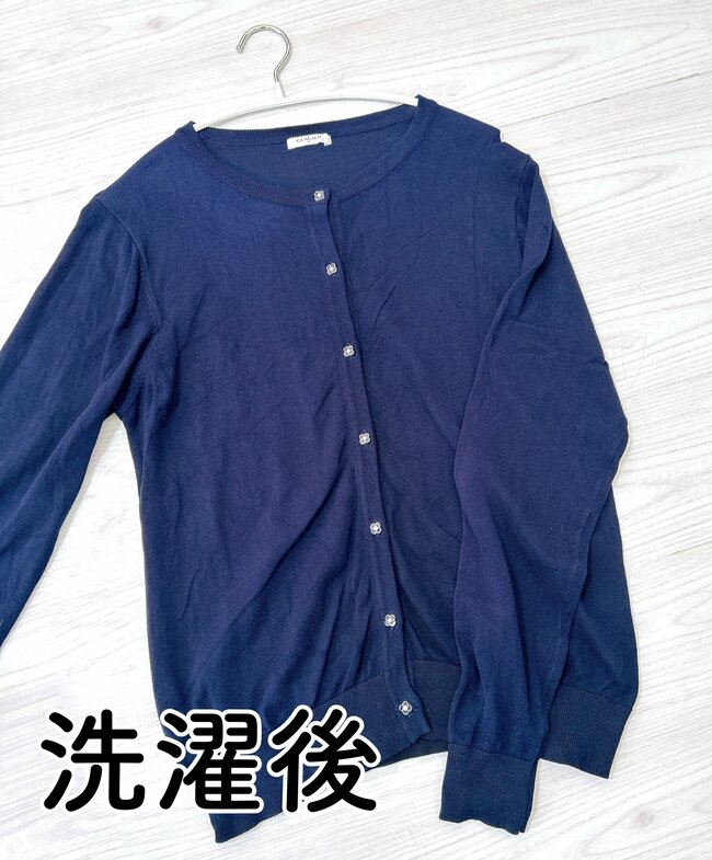 「即購入しました」「とっても可愛い」ハニーズの“花粉が落ちやすいカーディガン”お花のボタンが高級感たっぷりなんです!