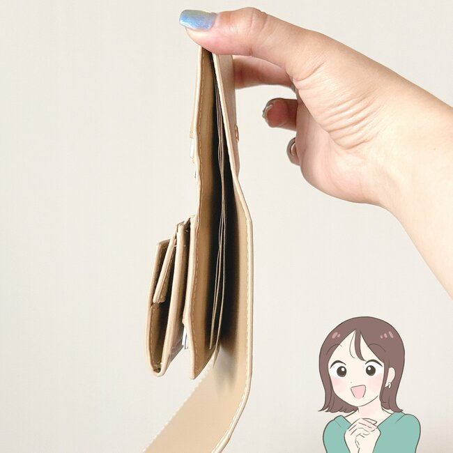 カードや診察券が21枚入った！アフタヌーンティーの「おしゃれミニ財布」小銭が取り出しやすくて感動！《購入レビュー》