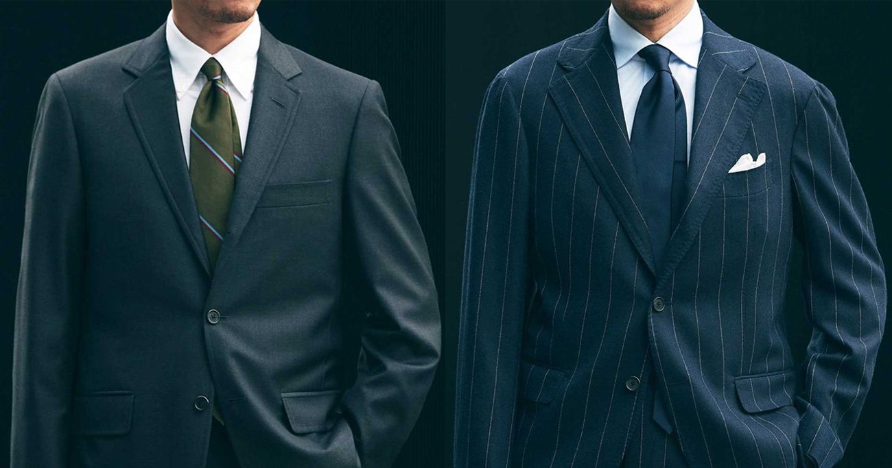 動画で学ぶ「スーツの基本知識」、代表的な2つのスタイルをマスター - 男のオフビジネス