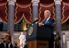 バイデン氏、米議会襲撃巡りトランプ氏を非難