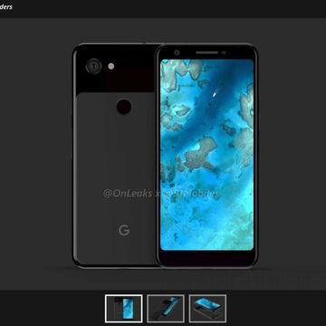 グーグル新型スマホのレンダリング画像公開