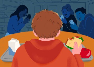 米学校でまん延するいじめ「ランチ・シェイミング」