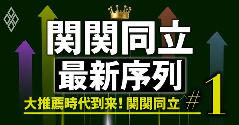 関関同立「最新序列」を徹底解剖！人気・実力・偏差値・就職力…