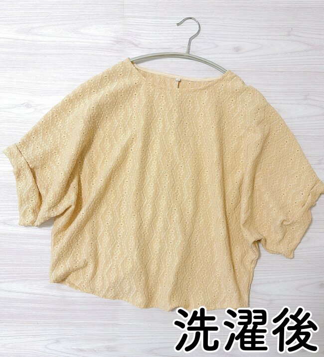 【しまむら】可愛すぎて2色買いした！1089円の「華やかトップス」後ろ姿までステキなんです！《購入レビュー》