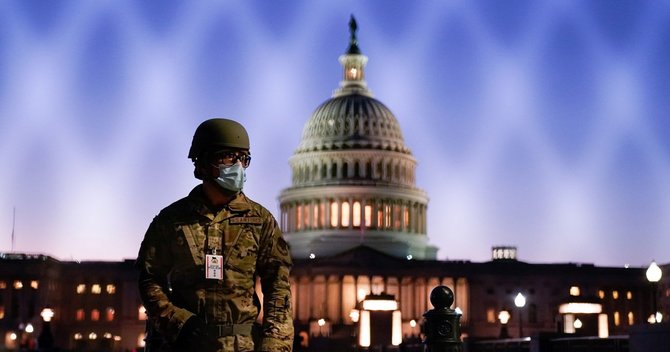 米議事堂、デモ隊占拠を受け警備強化