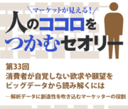 消費者が自覚しない欲求や願望をビッグデータから読み解くには