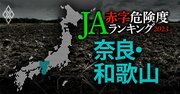 【奈良・和歌山】JA赤字危険度ランキング2023、9農協中赤字転落は1農協だけ