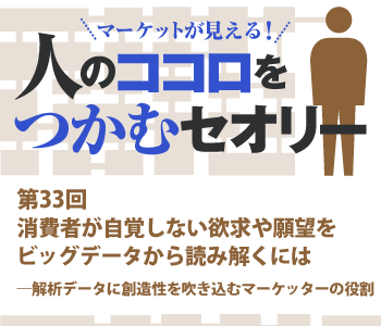 消費者が自覚しない欲求や願望をビッグデータから読み解くには