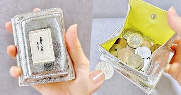 小銭が取りやすくて感動!ニコアンドの「ガバッとひらくミニ財布」カードが10枚入るし、お会計がラクちん!《購入レビュー》
