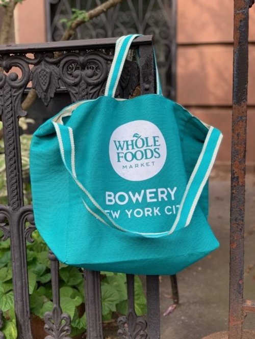 新品レアWhole Foods エコバッグNYCニューヨーク