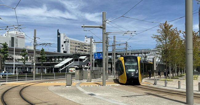 8月26日に開業した宇都宮ライトレール線