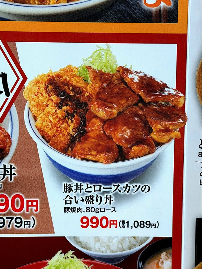 こりゃ通いつめたくなるわ!かつやの“豪快どんぶり”お肉2種盛で白米が止まらない!「ヘビーだった」「ウマすぎんだろ!」《実食レビュー》