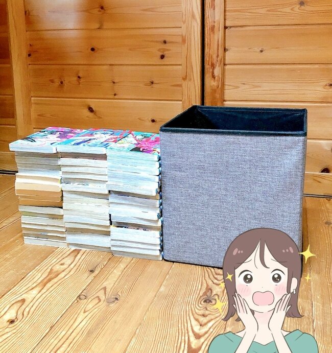マンガが50冊も入った…!ダイソーの“座れる収納ボックス”優秀すぎて買い足したい!「ズボラお片付けに良き」「むっちゃ便利でありがてぇ…」