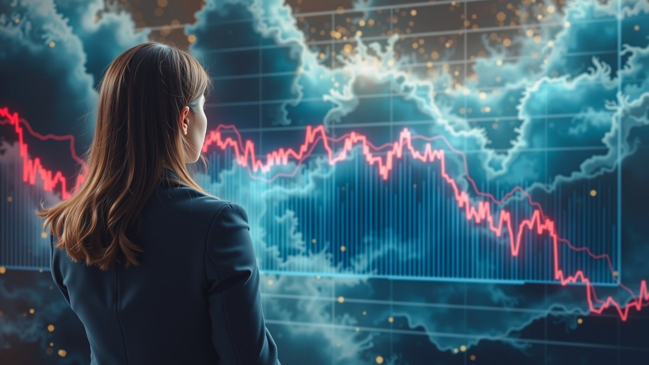 Investor Facing Stock Market Decline