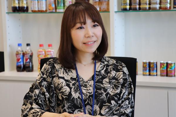 サントリー食品インターナショナル株式会社の長谷川菜緒さん