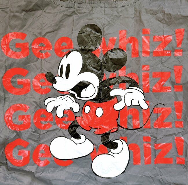 「全部欲しいです」ダイソー姉妹店×ディズニーの“畳まなくていいエコバッグ”レトロかわいいミッキーがたまらん…！「大人も持ち歩きやすい」「日常使いしやすそう」