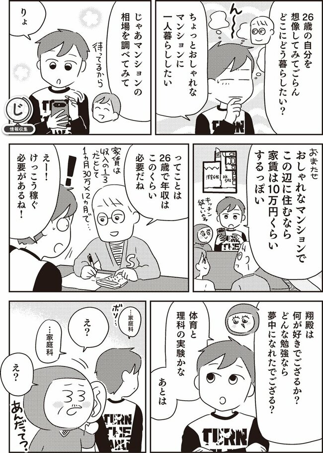 マンガで挑戦 とっちらかった頭の中を整理して決められる人になる（181ページ）