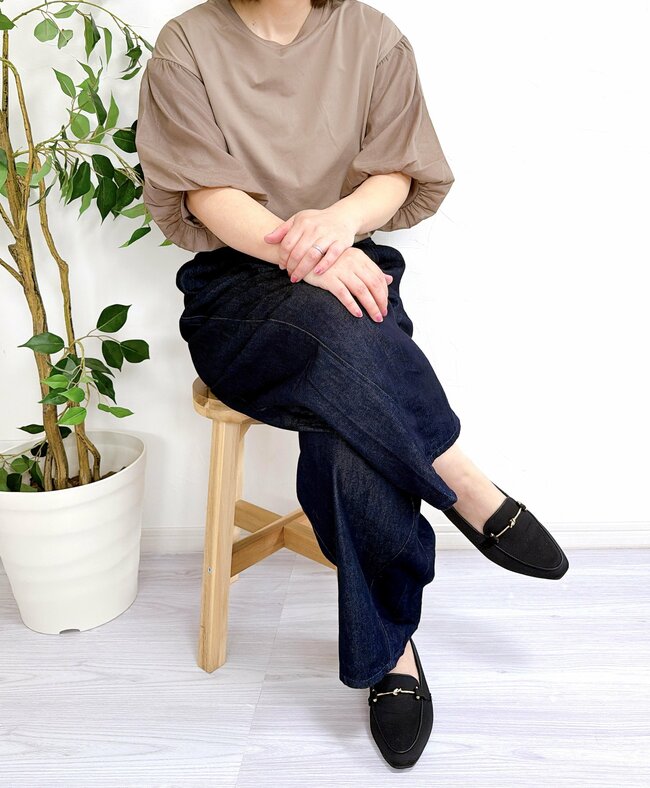 「こういうパンツ求めてた」「毎日はきたい」GUの“涼しげワイドパンツ”が理想的すぎる！「ぽわっとしててかわいい！」【購入レビュー】